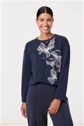 ΓΥΝΑΙΚΕΙΑ ΜΠΛΟΥΖΑ ΜΕ PRINT - 370074-44020 ΜΠΛΕ ΣΚΟΥΡΟ GERRY WEBER