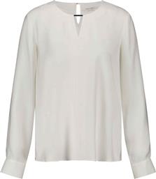 ΓΥΝΑΙΚΕΙΑ ΜΠΛΟΥΖΑ ΜΟΝΟΧΡΩΜΗ - 916006-54001 ΛΕΥΚΟ GERRY WEBER