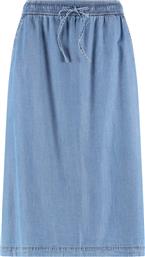 ΓΥΝΑΙΚΕΙΑ MIDI ΦΟΥΣΤΑ DENIM ΜΕ ΕΛΑΣΤΙΚΗ ΜΕΣΗ - 510024-31541 ΜΠΛΕ GERRY WEBER