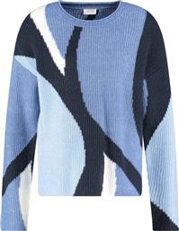 ΓΥΝΑΙΚΕΙΑ ΠΛΕΚΤΗ ΜΠΛΟΥΖΑ ΜΕ ALL-OVER PRINT - 190026-57011 ΜΠΛΕ GERRY WEBER
