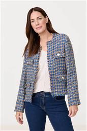 ΓΥΝΑΙΚΕΙΟ ΣΑΚΑΚΙ TWEED - 430017-31316 ΜΠΛΕ GERRY WEBER