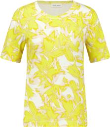 ΓΥΝΑΙΚΕΙΟ T-SHIRT ΜΕ ALL-OVER PRINT - 570325-35054 ΚΙΤΡΙΝΟ GERRY WEBER