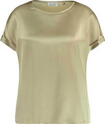 ΓΥΝΑΙΚΕΙΟ T-SHIRT ΣΑΤΕΝ ΜΟΝΟΧΡΩΜΟ - 977075-35033 ΜΠΕΖ GERRY WEBER