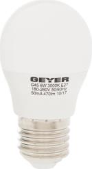 ΛΑΜΠΤΗΡΑΣ LED G45 E27 470LM 5W 3000K GEYER