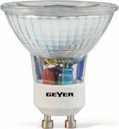 ΛΑΜΠΤΗΡΑΣ LED PAR16 GLASS 5W GU10 3000K 400LM 38° GEYER