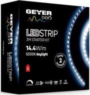 LED STRIP KIT 14.4W 12V 6500K IP20 3M + DRIVER GEYER