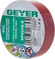 ΜΟΝ.ΤΑΙΝΙΑ PVC 0.13MMX19MMX20M ΚΟΚΚΙΝΗ GEYER