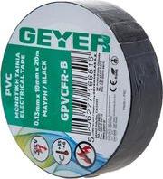 ΜΟΝ.ΤΑΙΝΙΑ PVC 0.13MMX19MMX20M ΜΑΥΡΗ GEYER