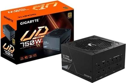 ΤΡΟΦΟΔΟΤΙΚΟ PC GP-UD750GM, 750W, 80 PLUS GOLD, ΜΑΥΡΟ GIGABYTE