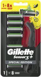 ΞΥΡΙΣΤΙΚΗ ΜΗΧΑΝΗ GILLETTE SENSOR 3+ BLACK (ΛΑΒΗ+8) GILLETE