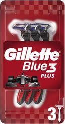 ΞΥΡΑΦΑΚΙΑ 80718350 BLUE 3 PLUS RED ΜΙΑΣ ΧΡΗΣΗΣ 3ΤΜΧ GILLETTE