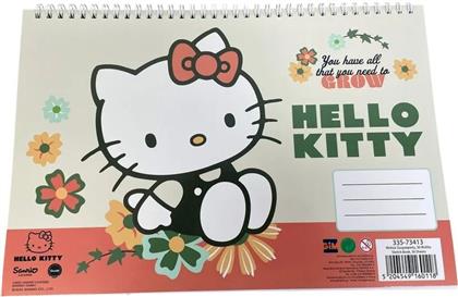 HELLO KITTY ΜΠΛΟΚ ΖΩΓΡΑΦΙΚΗΣ Α4 30 ΦΥΛΛΩΝ-1ΤΜΧ (335-73413) GIM από το MOUSTAKAS