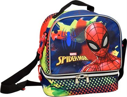 ΙΣΟΘΕΡΜΙΚΗ ΤΣΑΝΤΑ ΦΑΓΗΤΟΥ (20X15X21) SPIDERMAN SILVER EYES GIM