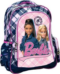 ΣΧΟΛΙΚΗ ΤΣΑΝΤΑ ΔΗΜΟΤΙΚΟΥ (35X20X46) BARBIE VARSITY GIM από το SPITISHOP