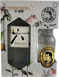 SUNTORY JAPANESE CRAFT 700ML + THOMAS HENRY TONIC WATER ΣΕ ΚΟΥΤΙ VAP GIN ROKU