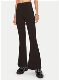 ΠΑΝΤΕΛΟΝΙ ΥΦΑΣΜΑΤΙΝΟ SLIM BOOTCUT TROUSERS 22856 ΜΑΥΡΟ BOOTCUT FIT GINA TRICOT