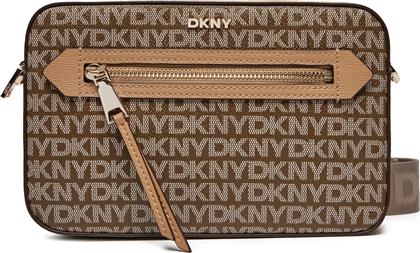 ΓΥΝΑΙΚΕΙΑ ΤΣΑΝΤΑ ΧΙΑΣΤΙ DKNY BRYANT CAMERA BAG R42EYE22-N42 ΚΑΦΕ LOGO