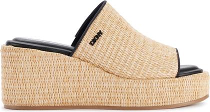 ΓΥΝΑΙΚΕΙΕΣ ΠΛΑΤΦΟΡΜΕΣ DKNY CONRAD K1517736 NATURAL/BLACK