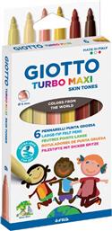 ΜΑΡΚΑΔΟΡΟΙ TURBO MAXI 6ΤΜΧ 000527000 GIOTTO SKINTONES