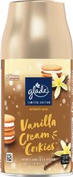 ΑΡΩΜΑΤΙΚΟ ΧΩΡΟΥ ΑΥΤΟΜΑΤΟ SPRAY VANILLA CREAM COOKIES 1 ΤΕΜΑΧΙΟ GLADE