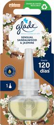 ΑΡΩΜΑΤΙΚΟ ΧΩΡΟΥ SCENTED OIL SANDALWOOD JASMINE 20ML GLADE