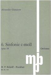 GLASUNOW  SINFONIE C-MOLL NR.6 OP.58