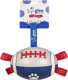 ΠΑΙΧΝΙΔΙ RUGBY BALL ΜEDIUM ΛΕΥΚΟ ΜΠΛΕ (15X15CM) GLEE