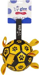 ΠΑΙΧΝΙΔΙ SOCCER BALL ΚΙΤΡΙΝΟ ΜΑΥΡΟ (15X15CM) GLEE