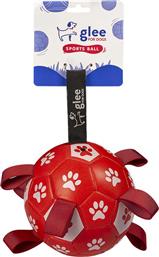 ΠΑΙΧΝΙΔΙ SOCCER BALL ΚΟΚΚΙΝΟ ΛΕΥΚΟ (15X15CM) GLEE