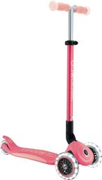 SCOOTER ELITE GLOW LIGHTS CORAL PINK (839-110) GLOBBER