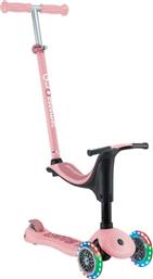 SCOOTER GO.UP SPORTY LIGHTS PASTEL PINK (452-710-4) GLOBBER από το MOUSTAKAS