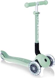 SCOOTER JUNIOR FOLDABLE ECO LIGHTS PISTACHIO (692-505) GLOBBER