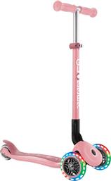 SCOOTER PRIMO FOLDABLE LIGHTS PASTEL PINK (432-211-3) GLOBBER