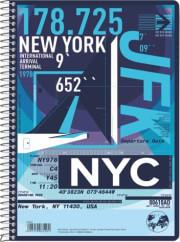 ΤΕΤΡΑΔΙΟ NYC 17X25 2 ΘΕΜΑΤΩΝ GLOBUS από το e-SHOP