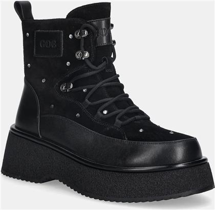 ΔΕΡΜΑΤΙΝΕΣ ΜΠΟΤΕΣ ΧΡΩΜΑ: ΜΑΥΡΟ, SS2N4140 BLACK GOE