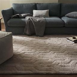 ΧΑΛΙ (200X290) DELANEY SOFT BROWN 804/06 GOFIS HOME