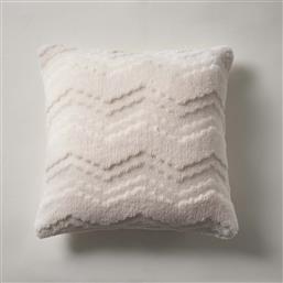 ΔΙΑΚΟΣΜΗΤΙΚΗ ΜΑΞΙΛΑΡΟΘΗΚΗ FLEECE (43X43) CLAUDETTE FOG BEIGE 171/06 GOFIS HOME