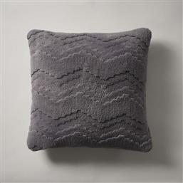 ΔΙΑΚΟΣΜΗΤΙΚΗ ΜΑΞΙΛΑΡΟΘΗΚΗ FLEECE (43X43) CLAUDETTE PEARL GREY 171/15 GOFIS HOME