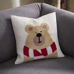 ΔΙΑΚΟΣΜΗΤΙΚΗ ΜΑΞΙΛΑΡΟΘΗΚΗ ΒΕΛΟΥΤΕ (43X43) XMAS 319 GOFIS HOME