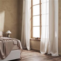 ΚΟΥΡΤΙΝΑ (140X280) ΜΕ ΤΡΕΣΑ MAISY BEIGE 507/06 GOFIS HOME