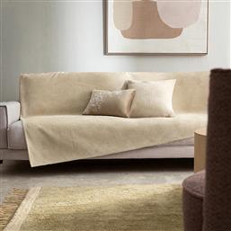 ΡΙΧΤΑΡΙ ΠΟΛΥΘΡΟΝΑΣ ΒΕΛΟΥΤΕ (180X180) NIMBUS WILLOW BEIGE 447/52 GOFIS HOME