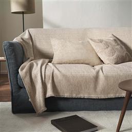 ΡΙΧΤΑΡΙ ΤΕΤΡΑΘΕΣΙΟΥ ΚΑΝΑΠΕ (180X350) MEADOW BEIGE 160/06 GOFIS HOME