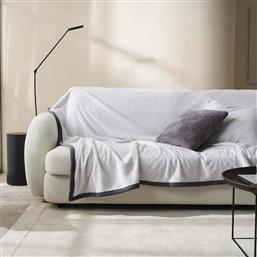 ΡΙΧΤΑΡΙ ΤΡΙΘΕΣΙΟΥ ΚΑΝΑΠΕ (180X300) POLAR FOG GREY 109/01 GOFIS HOME