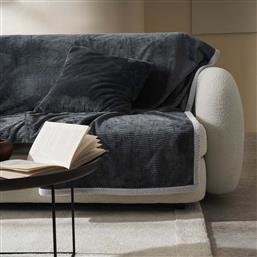 ΡΙΧΤΑΡΙ ΤΡΙΘΕΣΙΟΥ ΚΑΝΑΠΕ (180X300) POLAR PEARL GREY 109/15 GOFIS HOME