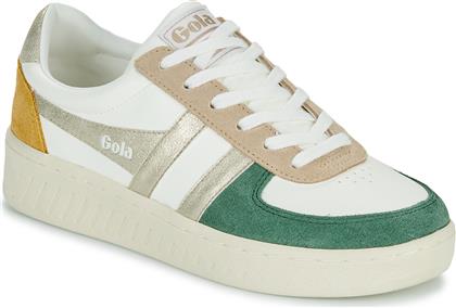 XΑΜΗΛΑ SNEAKERS GRANDSLAM QUADRANT GOLA