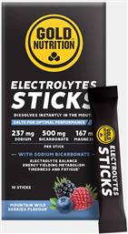 WILD BERRIES 10 STICKS ΗΛΕΚΤΡΟΛΥΤΕΣ (9000251127-89608) GOLD NUTRITION
