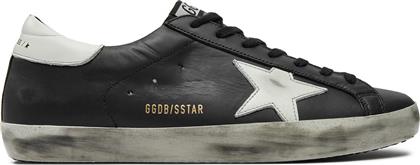 ΑΘΛΗΤΙΚΑ SUPER-STAR CLASSIC WITH LIST GMF00101.F000321.80203 ΜΑΥΡΟ GOLDEN GOOSE