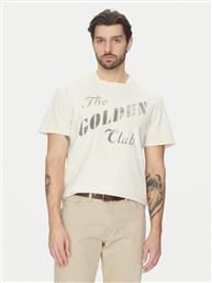 T-SHIRT GMP01220.P001642 ΕΚΡΟΥ REGULAR FIT GOLDEN GOOSE