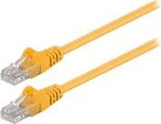 68336 U/UTP PATCHCABLE CAT.5E 0.5M YELLOW GOOBAY