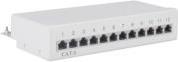 69306 12-PORT STP CAT.6 1U PATCH PANEL GREY GOOBAY